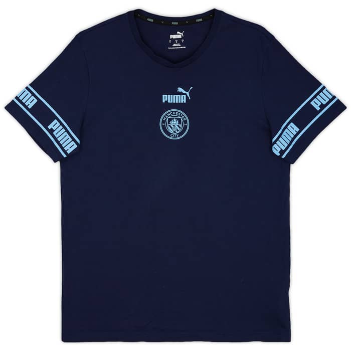 2021-22 Manchester City Puma Leisure Shirt - 9/10 - (L)