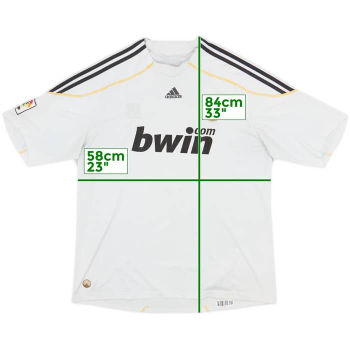 2009-10 Real Madrid Home Shirt R.Albiol #18 - 4/10 - (XXL)