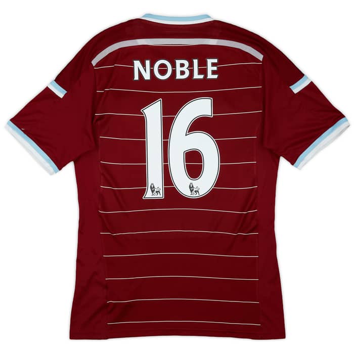 2014-15 West Ham Home Shirt Noble #16 - 8/10 - (S)