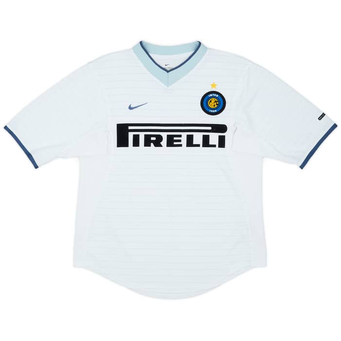 2000-01 Inter Milan Away Shirt Ronaldo #9 - 10/10 - (S)