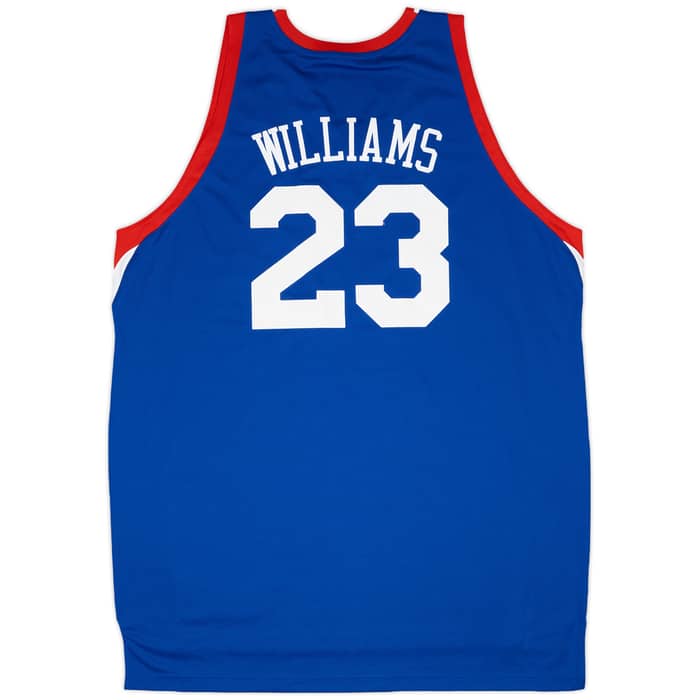 2012 Philadelphia 76ers Williams #23 adidas Swingman Alternate Jersey - 10/10 - (XXL)