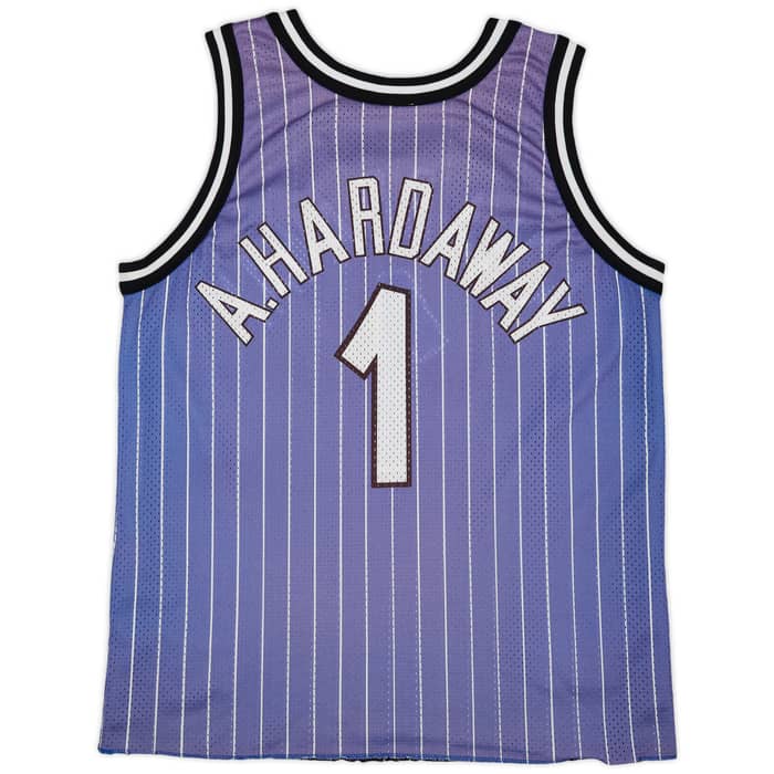1994-98 Orlando Magic A.Hardaway #1 Champion Reversible Jersey - 7/10 - (L)