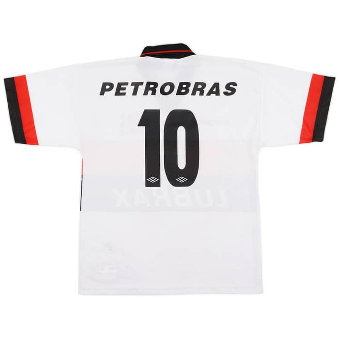 1999 Flamengo Away Shirt #10 (Iranildo)- 8/10 - (M)