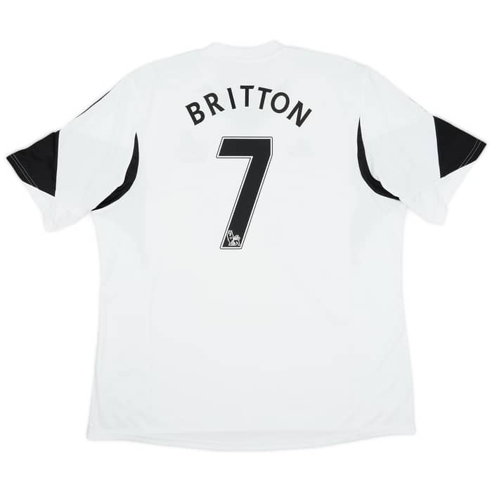 2013-14 Swansea Home Shirt Britton #7 - 7/10 - (XXL)