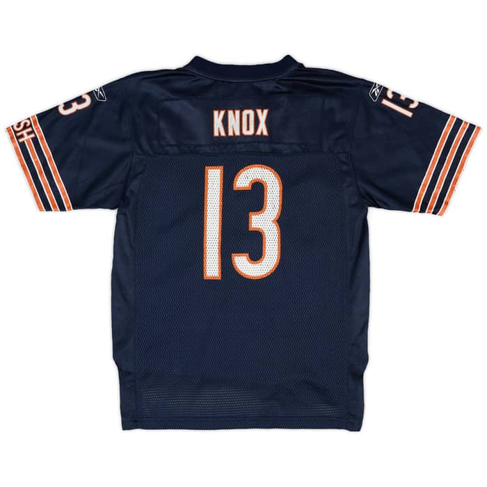 2009-11 Chicago Bears Knox #13 Reebok On Field Home Jersey - 5/10 - (L.Boys)