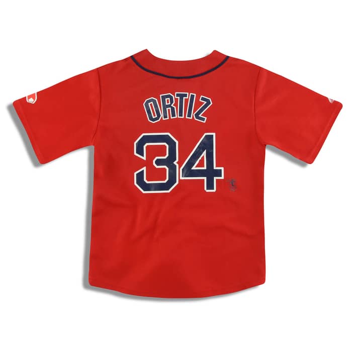 2003-08 Boston Red Sox Ortiz #34 Majestic Jersey (Alternate) Y