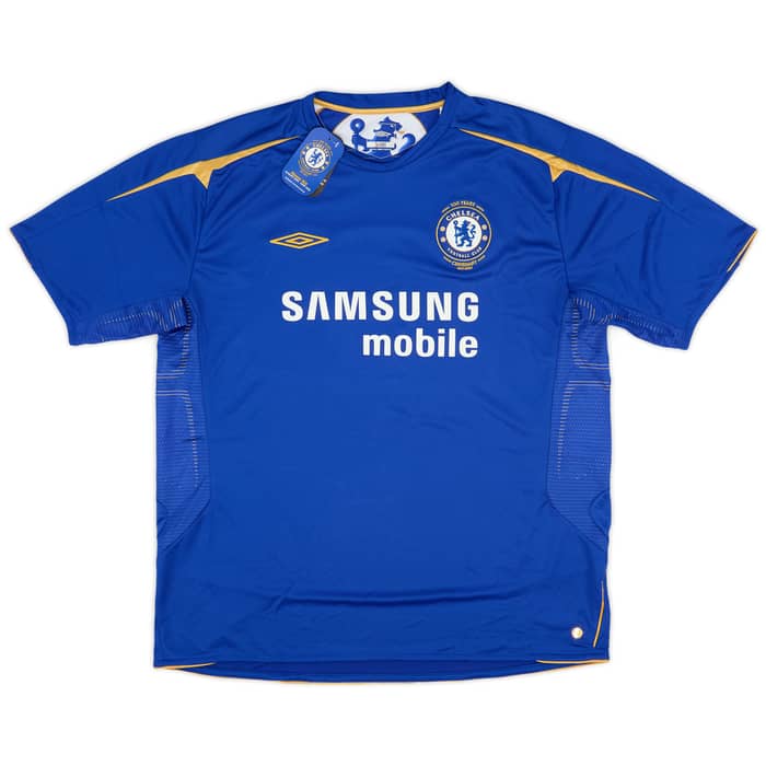 2005-06 Chelsea Centenary Home Shirt Drogba #15 (XXL)
