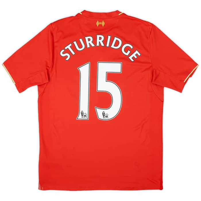 2015-16 Liverpool Home Shirt Sturridge #15 - 6/10 - (S)