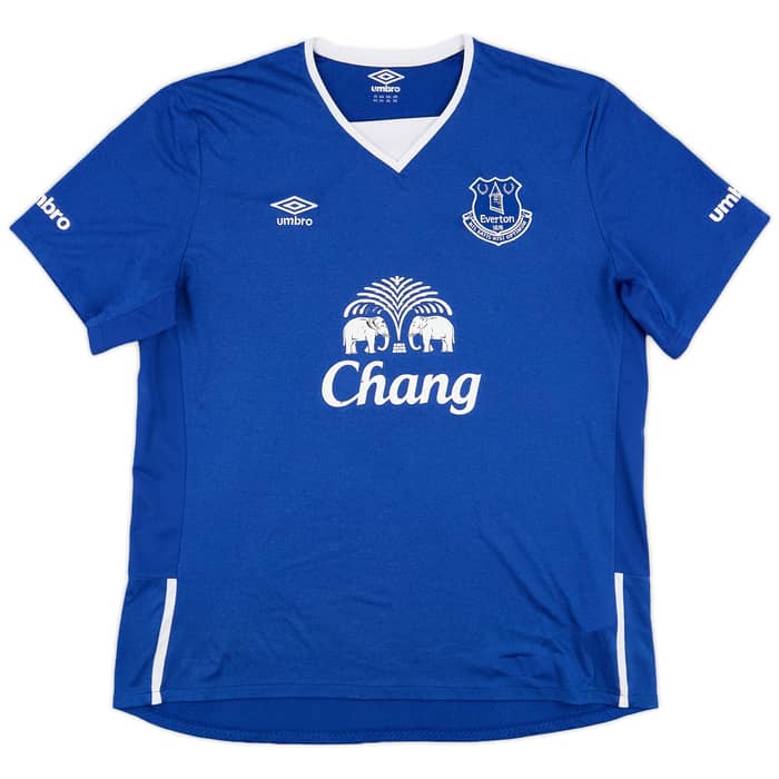 2015-16 Everton Home Shirt Lukaku #10 - 6/10 - (XXL)