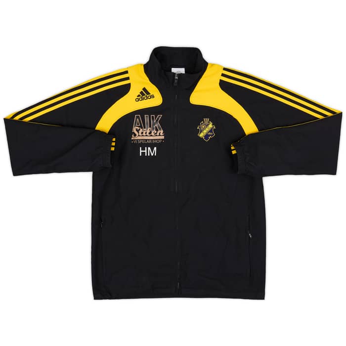 2007-08 AIK Stockholm adidas Staff Issue Track Jacket HM - 8/10 - (S)