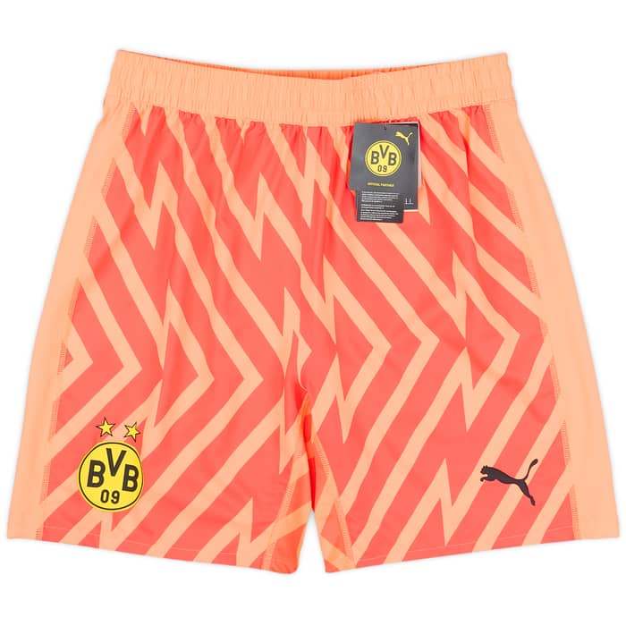 2023-24 Borussia Dortmund Player Issue GK Away Shorts (XL)