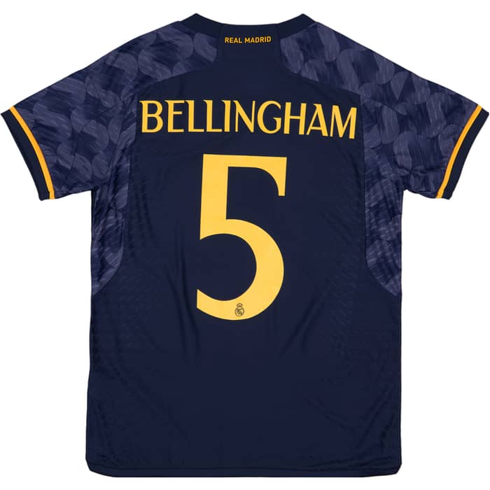2023-24 Real Madrid Authentic Away Shirt Bellingham #5 (Women's L)