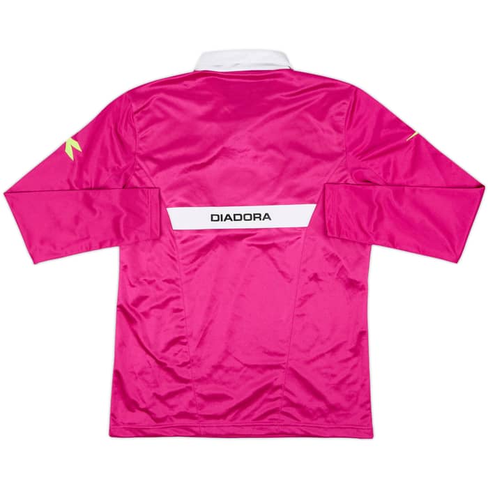 2012-13 Italy Diadora Referee L/S Shirt - 8/10 - (M)