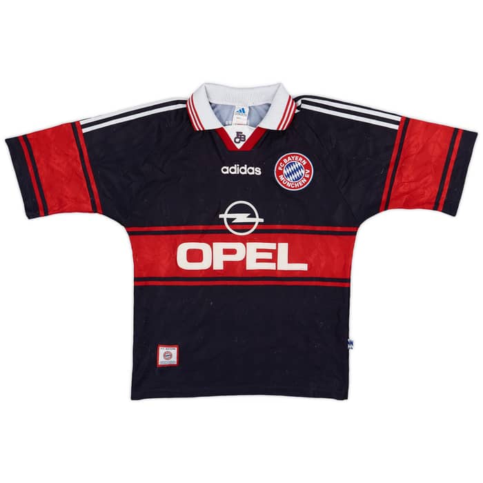 1997-99 Bayern Munich Home Shirt Jancker #19 - 6/10 - (S)