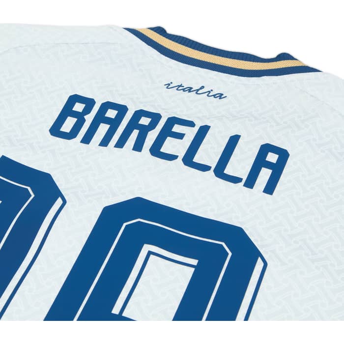 2026-27 Italy Authentic Away Shirt Barella #18