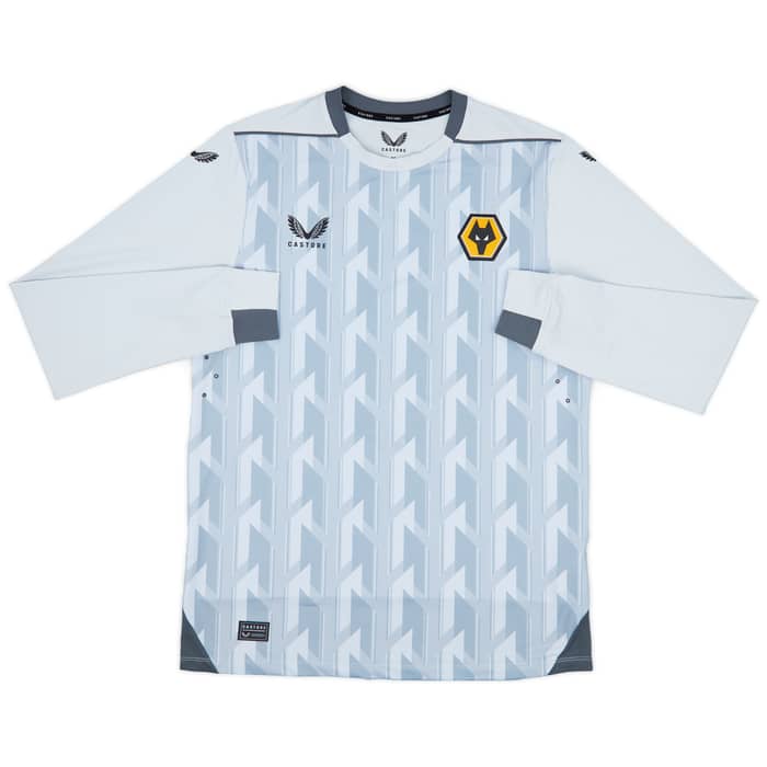 2022-23 Wolves Authentic Third L/S Shirt Neves #8 - 10/10 - (M)
