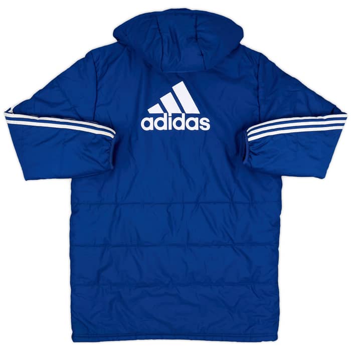 2013-14 Chelsea adidas Padded Bench Coat - 8/10 - (M/L)