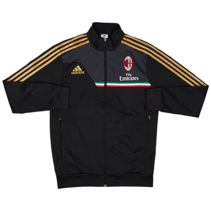 2013-14 AC Milan adidas Track Jacket - 5/10 - (S)
