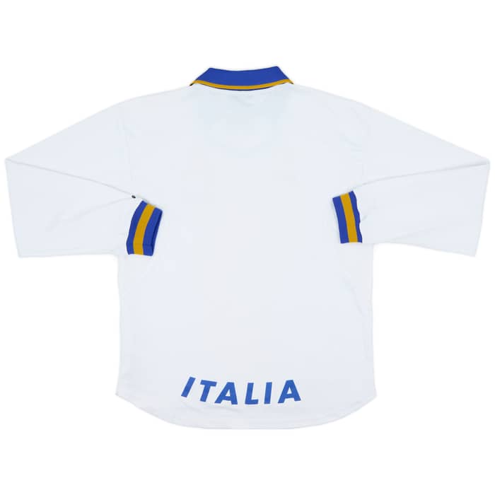 1996-97 Italy Away L/S Shirt - 6/10 - (XL.Boys)