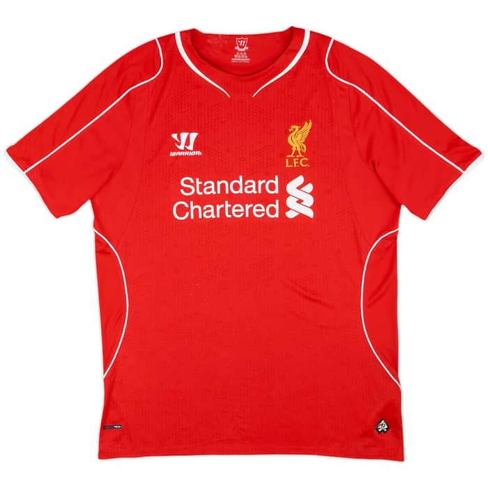2014-15 Liverpool Home Shirt Gerrard #8 - 5/10 - (L)