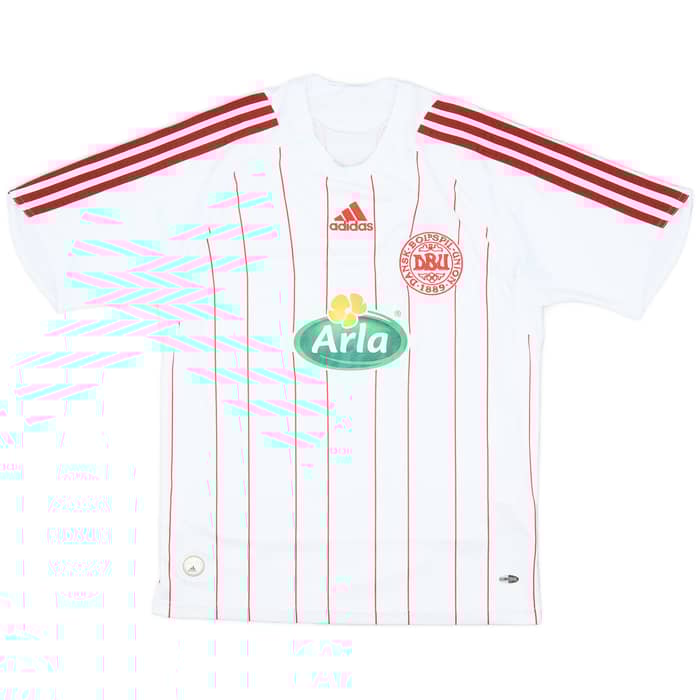 2008-10 Denmark 'Fodboldskole 2009' Away Shirt - 8/10 - (XL.Boys)