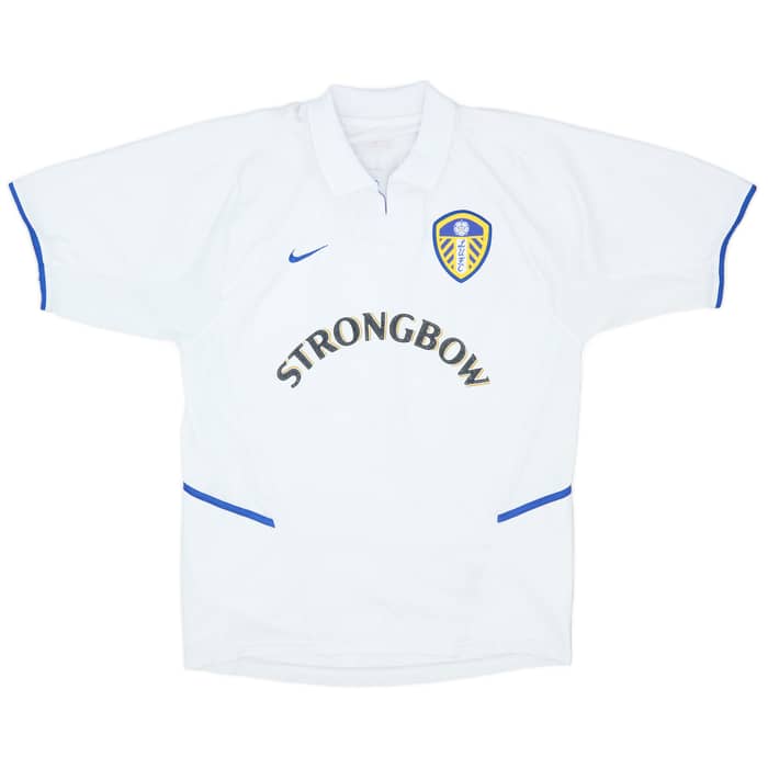 2002-03 Leeds United Home Shirt Fowler #27 - 8/10 - (M)