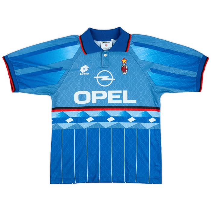 1995-96 AC Milan Fourth Shirt Weah #9 - 7/10 - (S)