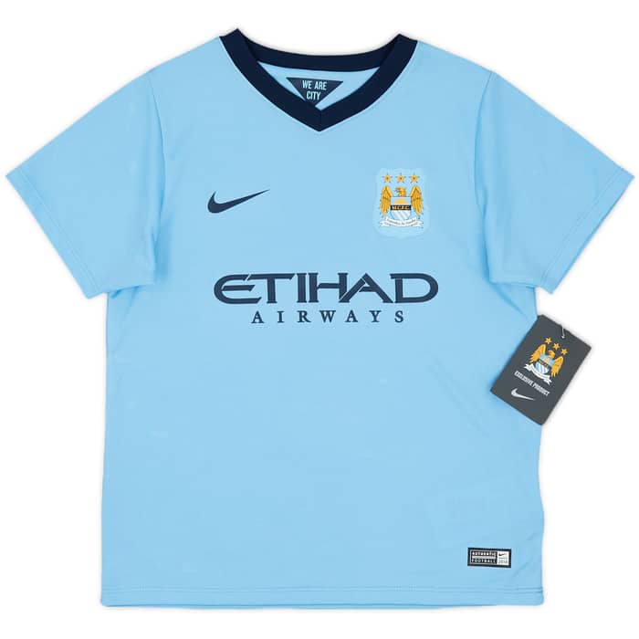 2014-15 Manchester City Home Full Kit (5-6 Years)
