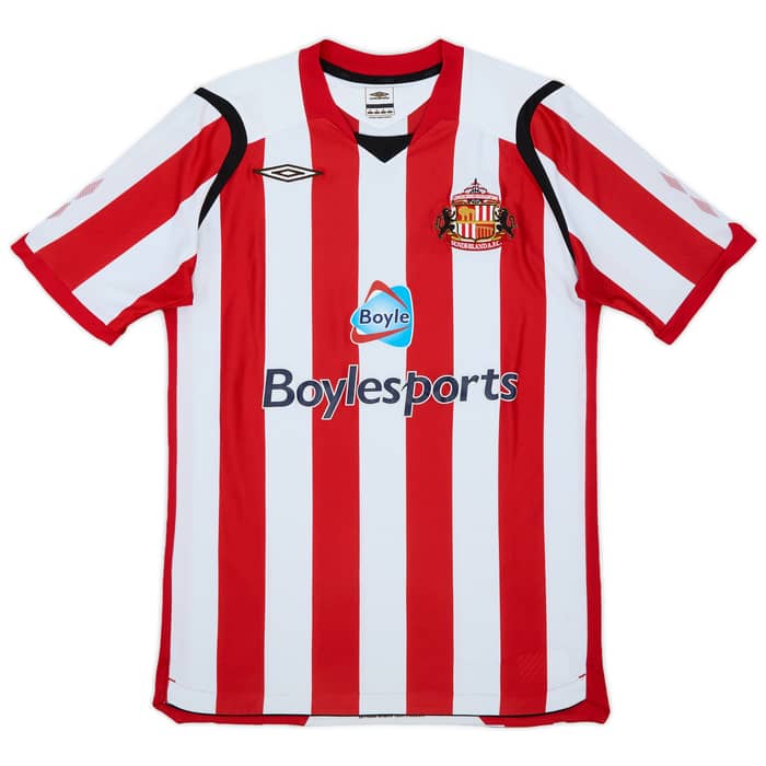 2008-09 Sunderland Home Shirt Yorke #19 - 9/10 - (M)