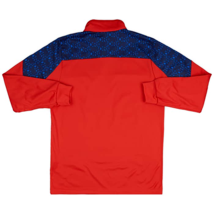 2023-24 Middlesbrough Errea 1/4 Zip Pre-Match Top (S)