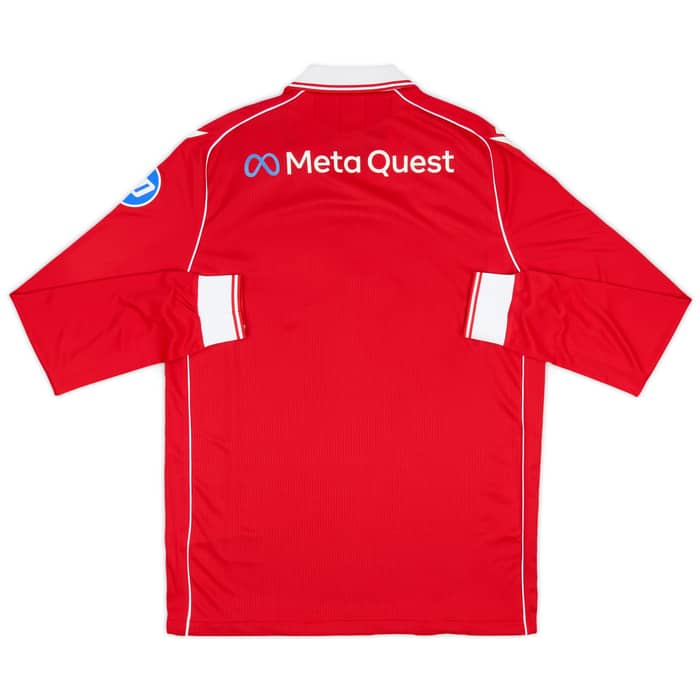 2025-26 Wrexham Home L/S Shirt
