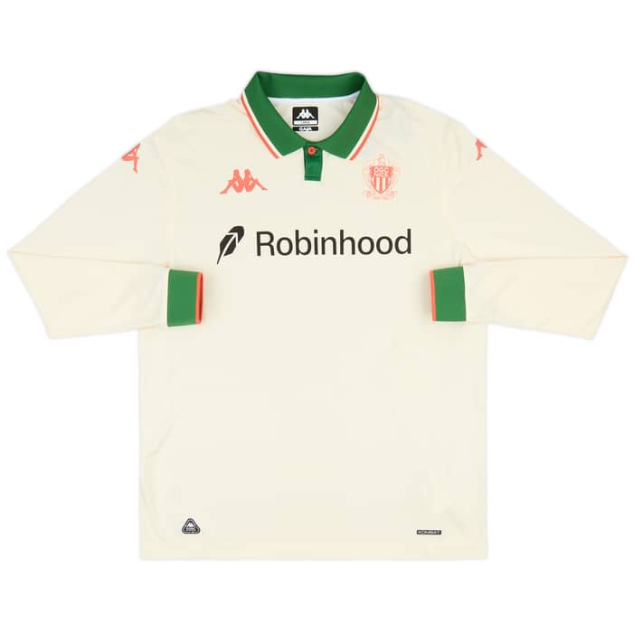 2025-26 Nice Away L/S Shirt