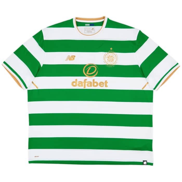 2017-18 Celtic 'Lisbon Lions 50th Anniversary' Home Shirt - 10/10 - (3XL)