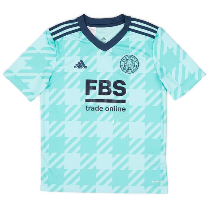 2021-22 Leicester Away Shirt - 5/10 - (M.Boys)