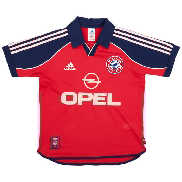 1999-01 Bayern Munich Home Shirt - 7/10 - (Y)