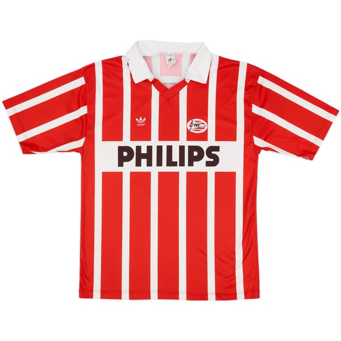 1990-92 PSV Home Shirt #9 (Romario) - 8/10 - (XL)