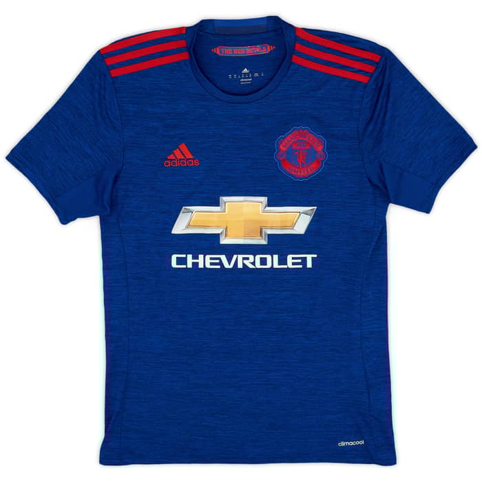 2016-17 Manchester United Away Shirt Ibrahimovic #9 - 9/10 - (XS)
