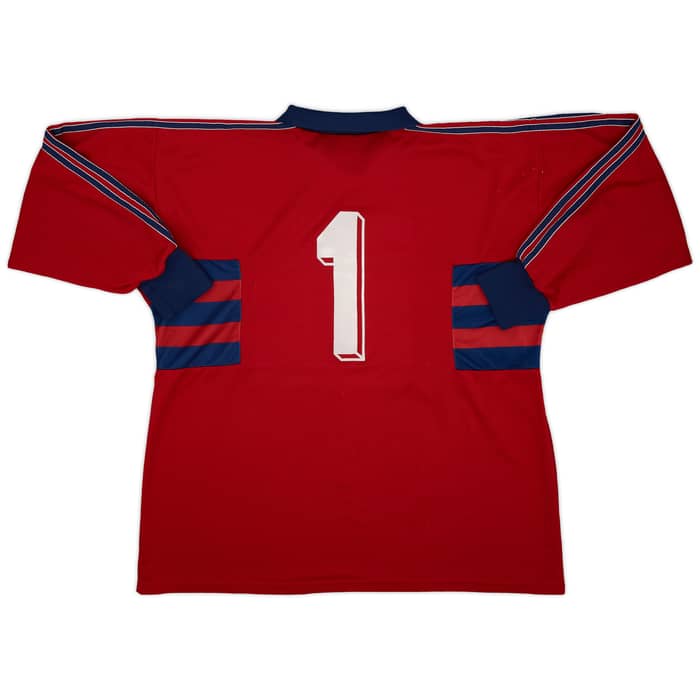 1998-99 adidas Oliver Kahn GK Template Shirt (Bayern Munich) #1 #1 - 8/10 - (XXL)