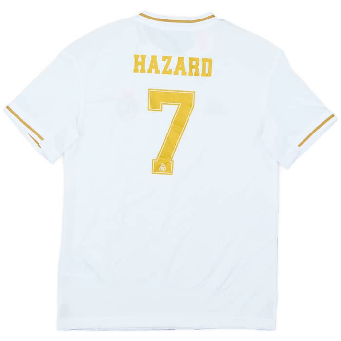 2019-20 Real Madrid Home Shirt Hazard #7 - 9/10 - (M.Boys)