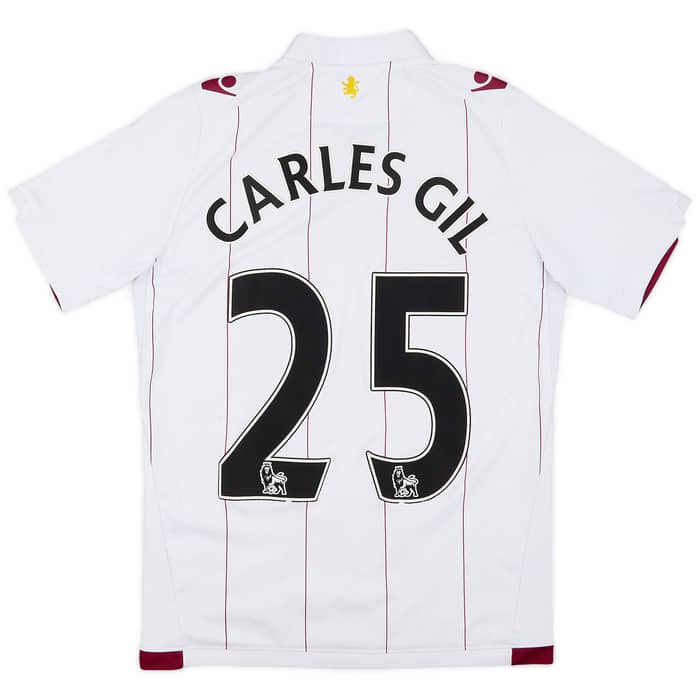 2014-15 Aston Villa Away Shirt Carles Gil #25 - 5/10 - (M)