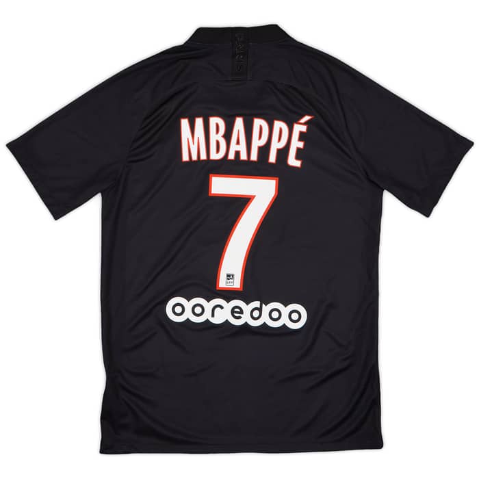 2019-20 Paris Saint-Germain Fourth Shirt Mbappe #7 - 7/10 - (M)