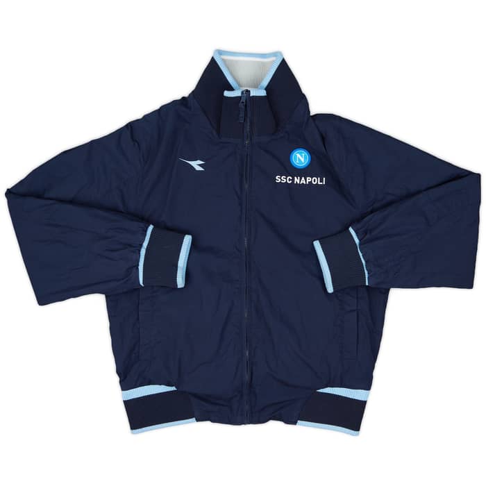 2008-09 Napoli Diadora Reversible Track Jacket - 6/10 - (S)