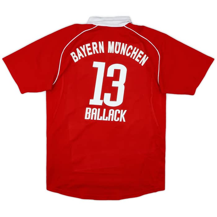 2005-06 Bayern Munich Home Shirt Ballack #13 - 8/10 - (XL.Boys)