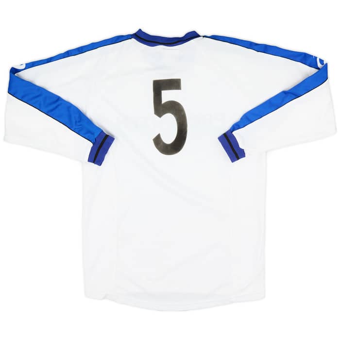 2002-03 Atalanta Signed Away L/S Shirt #5 - 8/10 - (S)