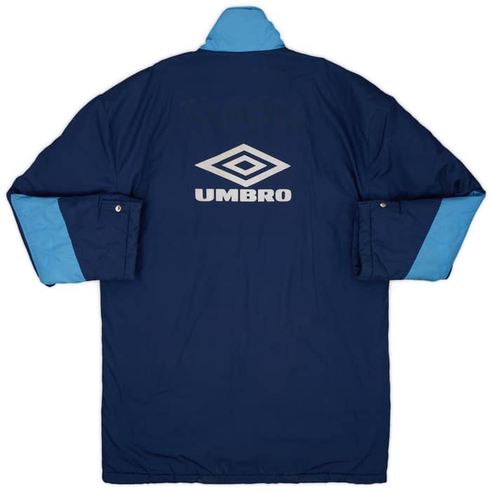1991-93 Napoli Umbro Padded Bench Coat - 5/10 - (L)