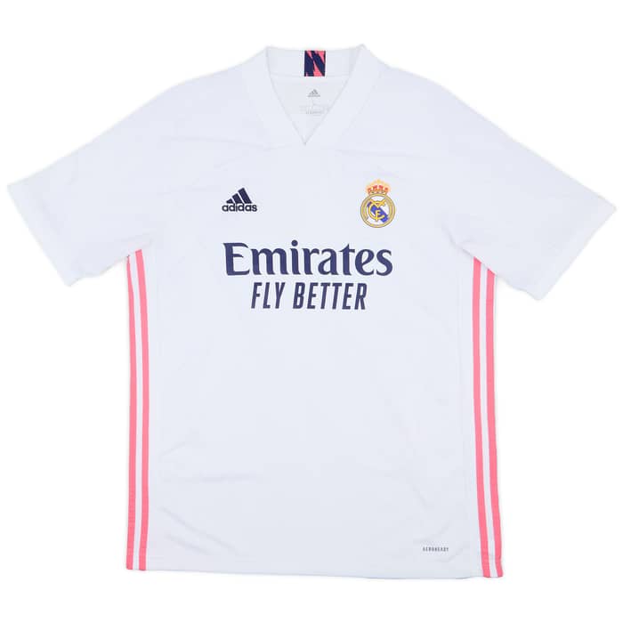 2020-21 Real Madrid Home Shirt Sergio Ramos #4 - 9/10 - (L)