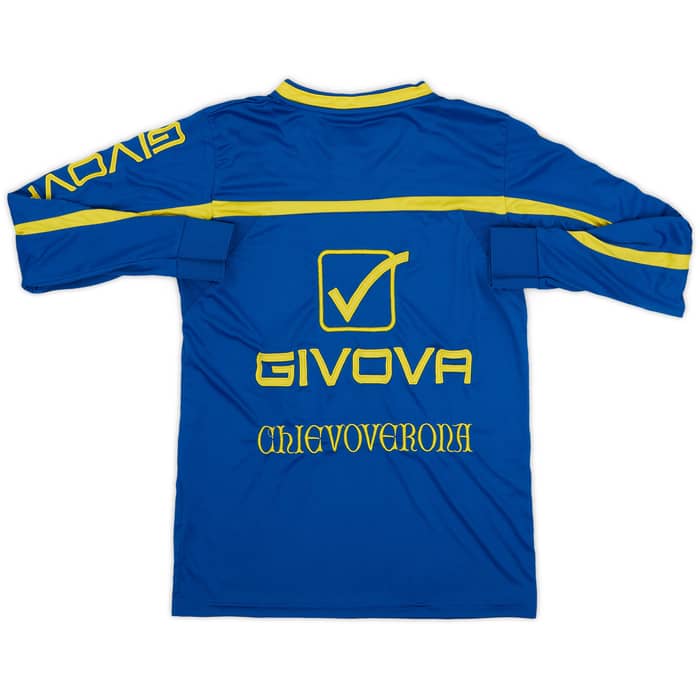 2018-19 Chievo Verona Givova Training L/S Shirt - 8/10 - (S)