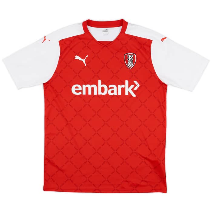 2020-21 Rotherham Home Shirt - 9/10 - (L)
