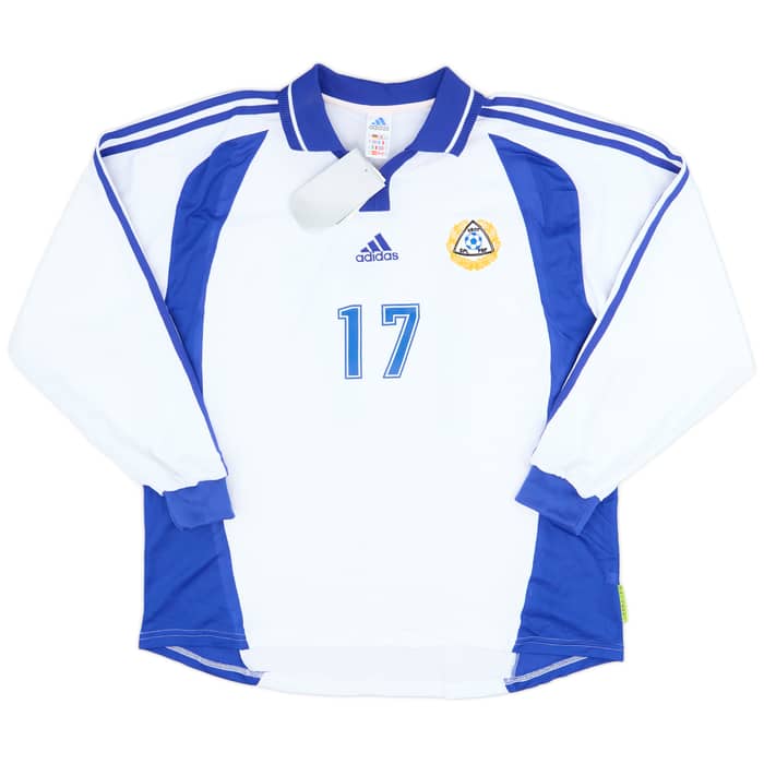 2000-02 Finland Player Issue Home L/S Shirt #17 (XL)