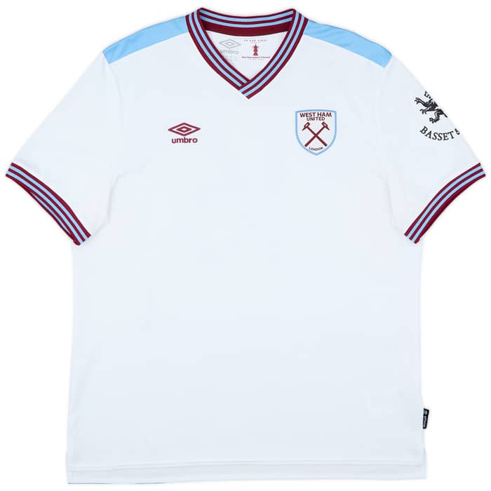 2019-20 West Ham Away Shirt Noble #16 - 8/10 - (XXL)
